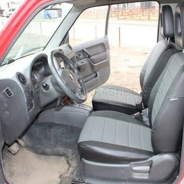 Чехлы Автопилот на Suzuki Jimny 1998-2018 г.в. Чехлы Автопилот на Suzuki Jimny 1998-2018 г.в.
