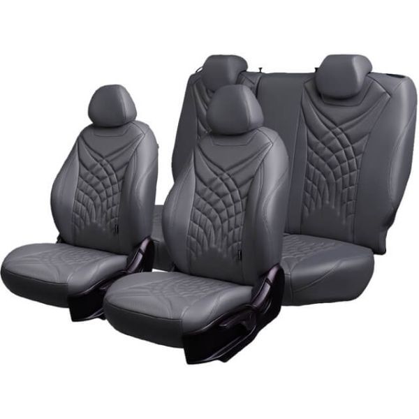 Чехлы Премиум Экокожа Байрон Президент|Жук на Opel Corsa D 2006-2014 г.в.