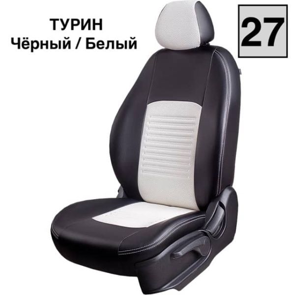 Чехлы Экокожа Турин Классик на Chevrolet Cruze 2009-2015 г.в.
