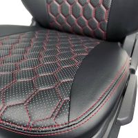 Чехлы Экокожа Ромб на Sollers Atlant (2022+) 3 места Чехлы Экокожа Ромб на Sollers Atlant (2022+) 3 места